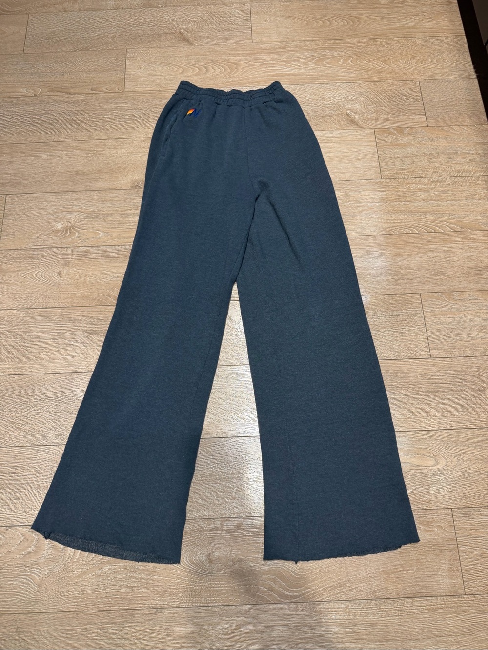 Aviator Nation Small Grey Wide Leg Sweatpants. 🖤⚡️